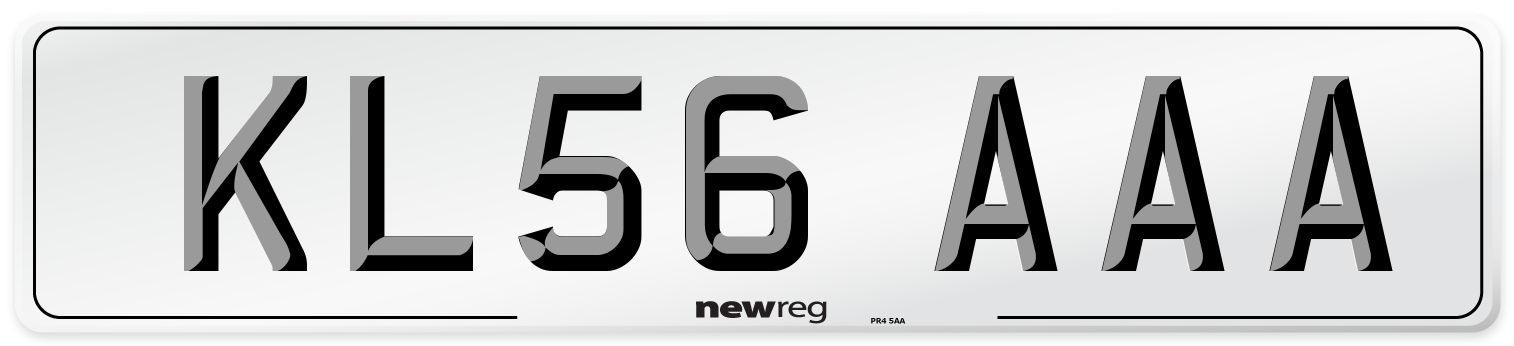 KL56 AAA Number Plate from New Reg